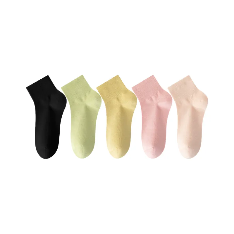 Cotton Gene Mid Calf Socks Women's 5 Pack-2