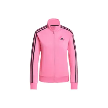Adidas Primegreen Essentials Warm-Up Slim 3-Stripes Track Jacket Jackets Coats Women's Pink