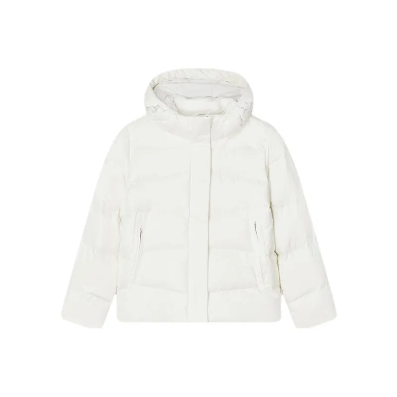FILA Heritage Down Jacket Women's Light Beige White-0