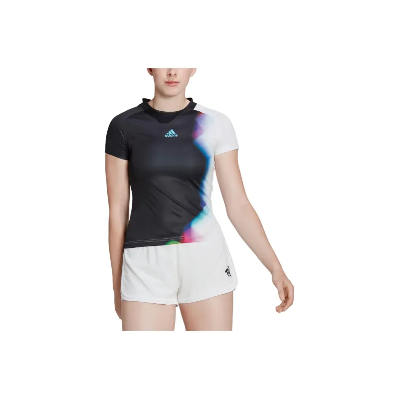 Adidas Tennis T-Shirt Women's White/Black-0