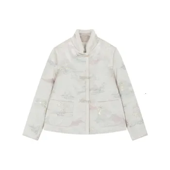 IHIMI Jackets Coats Women's Beige