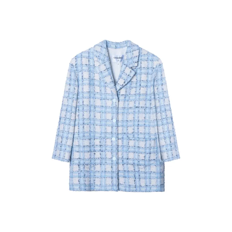CHANEL SS24 Jackets & Coats Women's Blue-0