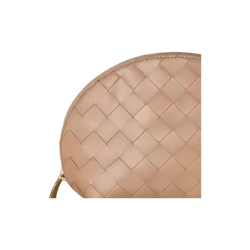 Bottega Veneta Sheepskin Makeup Bag Women's Light Pink-2