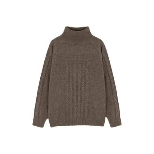 Mo Han Yi Mei Knitwear Women's Coffee