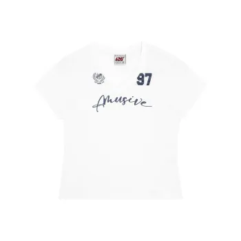 F426 Set in Sleeve T Shirt Women's
