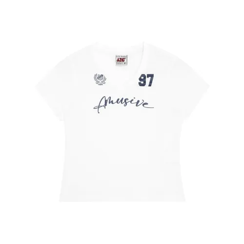 F426 Set in Sleeve T Shirt Women's