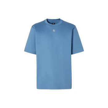FENDI SS25 T Shirt Men's Light Blue