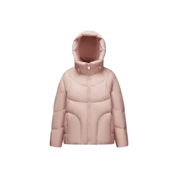 SEM/R Relaxed Oversized Hooded Down Jacket Mid Length Women's