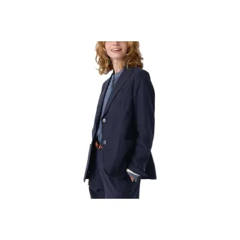 Ines De La Fressange X UNIQLO X Ines De La Fressange Jackets Women's Navy Blue