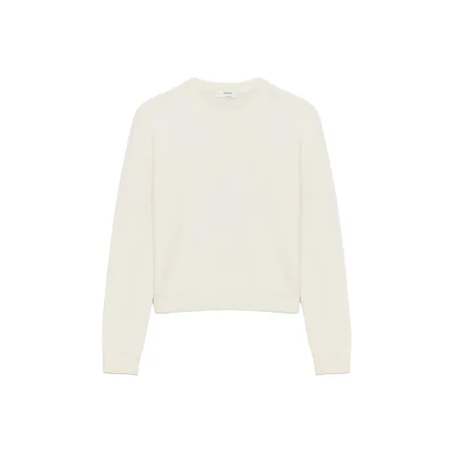ARITZIA Cashmere Bare Cashmere Crew Cashmere Sweater Women's Whisper White