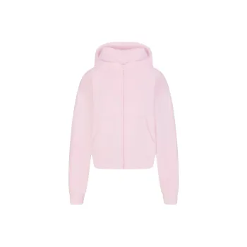 skims SS24 COTTON FLEECE CLASSIC ZIP UP HOODIE