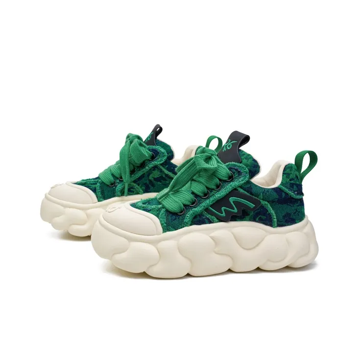 R6 Anti Slip And Wear Resistant Height Increasing Low Top Casual Shoes Women's-14