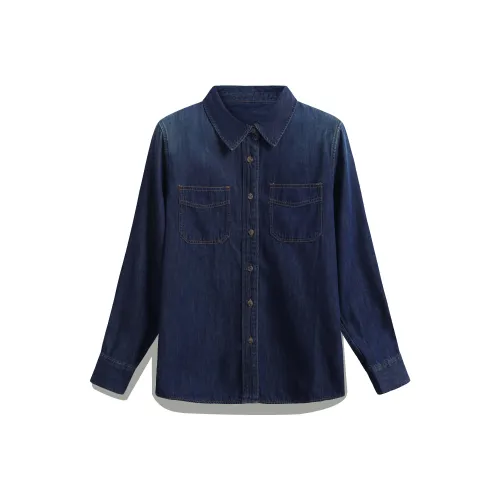 HOMI+ Shirts Women's Denim Blue