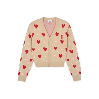 MLB SS24 Boston Red Sox Knitwear Women's Apricot