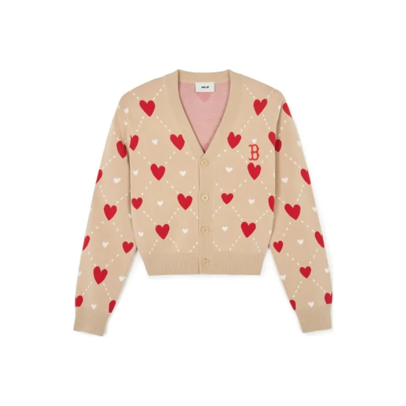 MLB SS24 Boston Red Sox Knitwear Women's Apricot-0