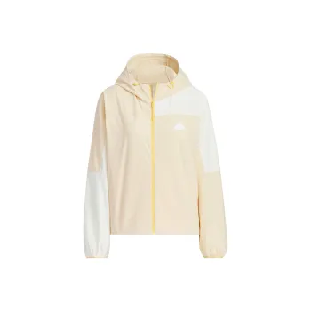 Adidas LIGHTWEIGHT COLOURBLOCK JACKET Jackets Coats Women's Sandy Brown