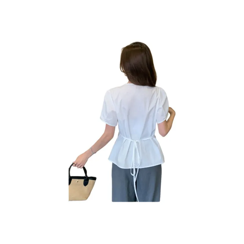 BEAUTIFUL CONFESSION Shirt Women's White-1