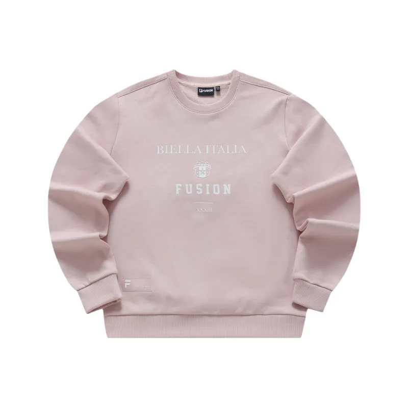 FILA FUSION Sweatshirt Women's Leather Clay Pink-0