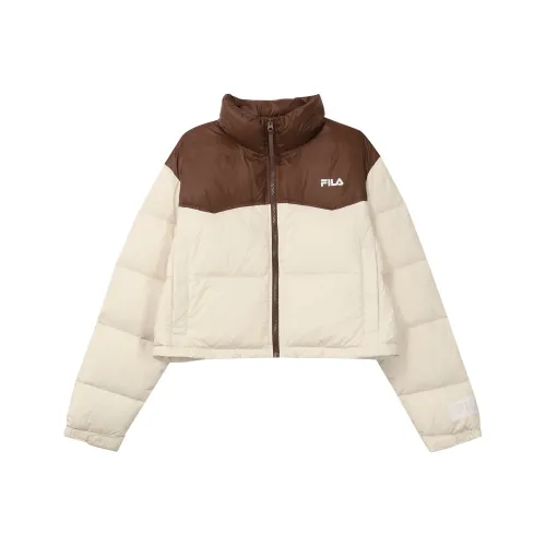 FILA Down Jacket Women's Wheat Straw Beige
