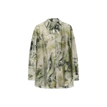 THE SEA LIFE Shirt Women's Spruce Green