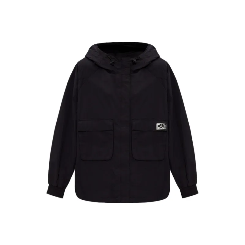 EMPORIO ARMANI EA7 Jackets & Coats Women's Black-0