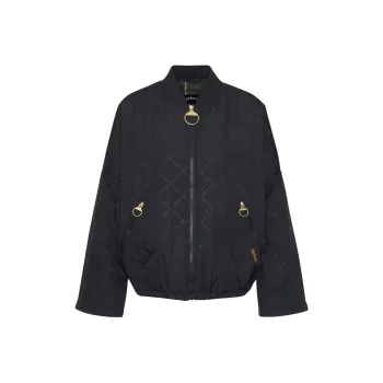 BARBOUR Emlyn Quilted Bomber Jacket