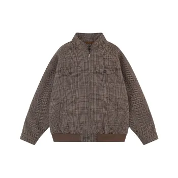 Vine Color Jackets Unisex Brown