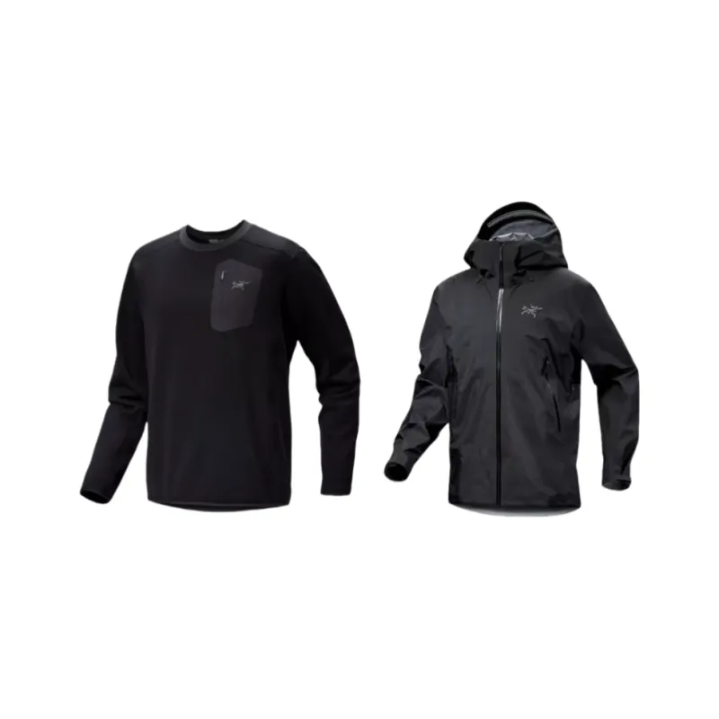 Arcteryx Casual Sportswear Unisex Black-0