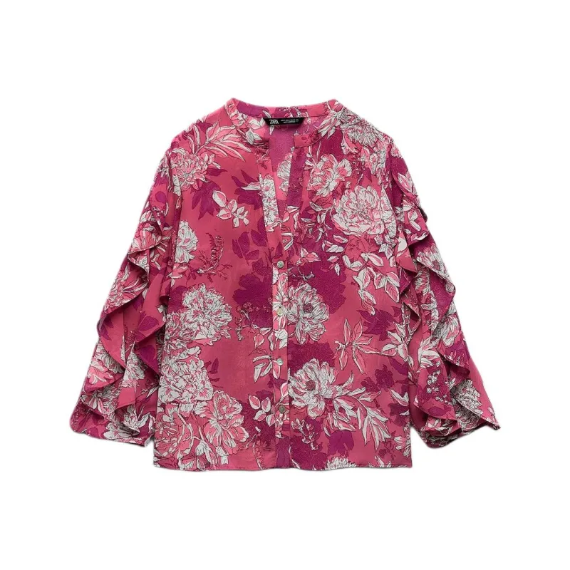 ZARA Shirts Women's Pink-0
