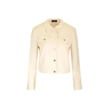 THEORY Shrunken Button-Up Trucker Jacket