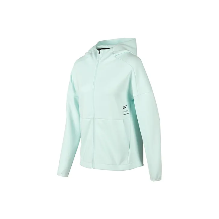 Skechers Jacket Women's Sea Salt Blue-0