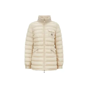 Moncler Down Jacket Women's Beige