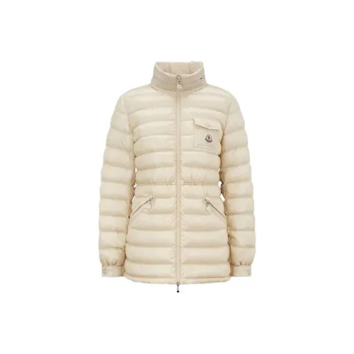 Moncler Down Jacket Women's Beige
