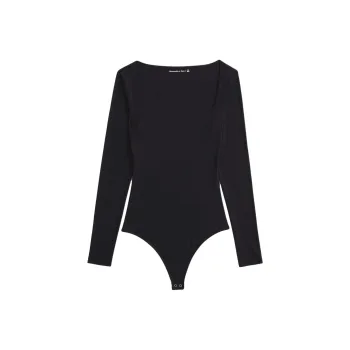 Abercrombie＆Fitch Bodysuits Women's Black