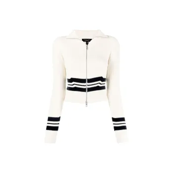 RAG&BONE Stripe detail Ribbed Jumper
