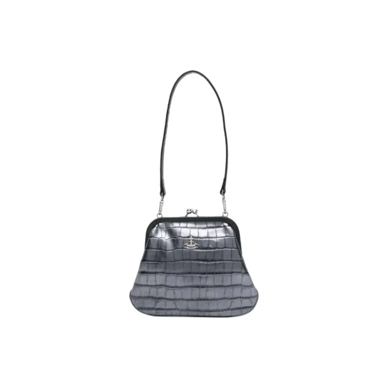Vivienne Westwood Leather Handbag Women's Gray-0