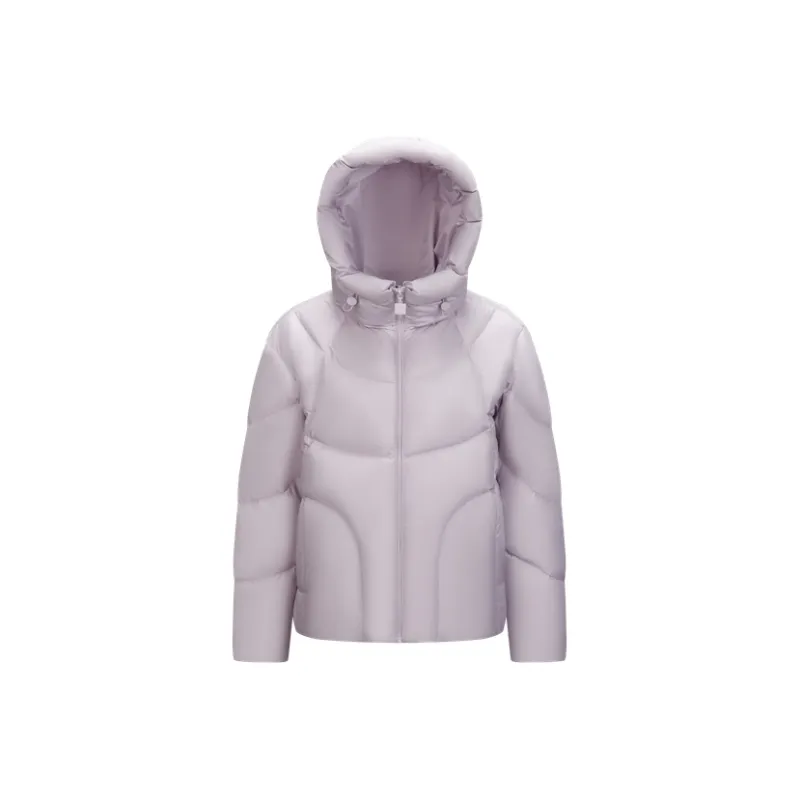 SEM/R Relaxed Oversized Hooded Down Jacket Mid Length Women's-13