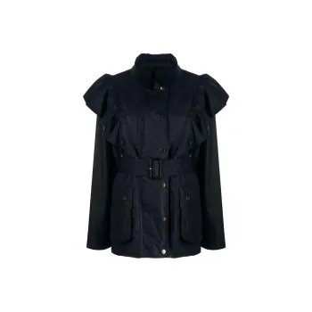 Chloe x BARBOUR SS23 Jackets Coats Women's Midnight Blue