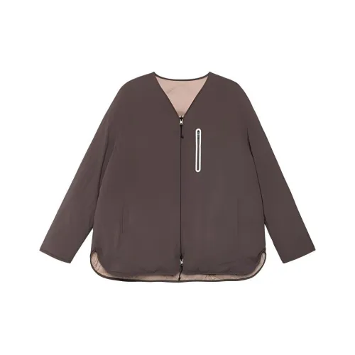 SEMICIRCLE Down Jacket Women's Pink Brown