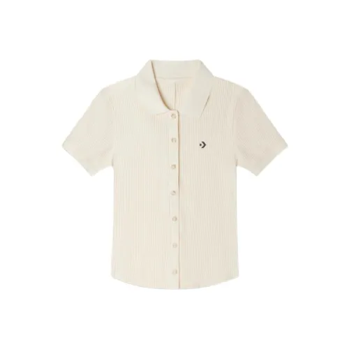 Converse Polo Shirt Women's Ecru