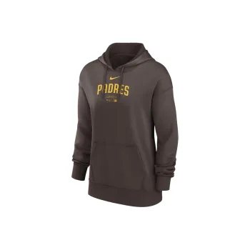 Nike San Diego Padres Authentic Collection Women's Nike Therma Mlb Pullover Hoodie