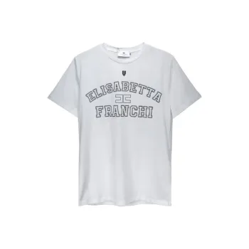Elisabetta Franchi Logo-print Cotton T-shirt
