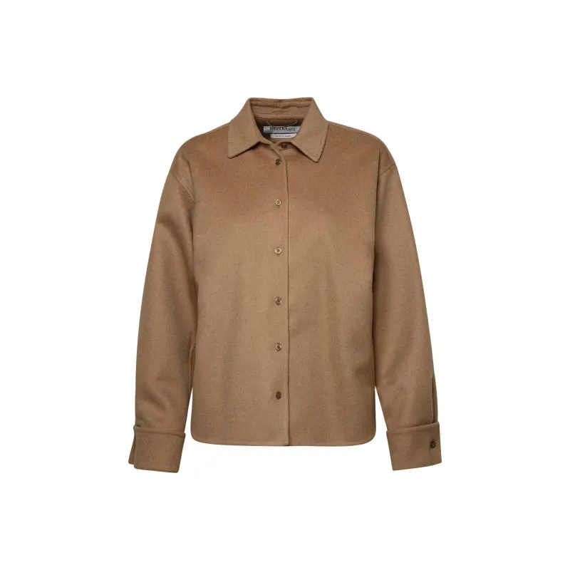 MaxMara Buttoned Long Sleeved Jacket-0