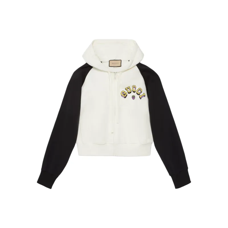 GUCCI Jersey Hooded Sweatshirt-0