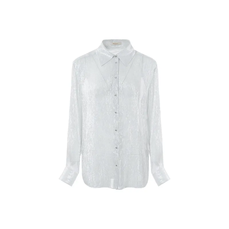 BESIONIA SS25 Shirt Women's Silver-0