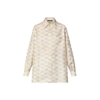 LOUIS VUITTON 3D Malletage Print Pajama Shirt