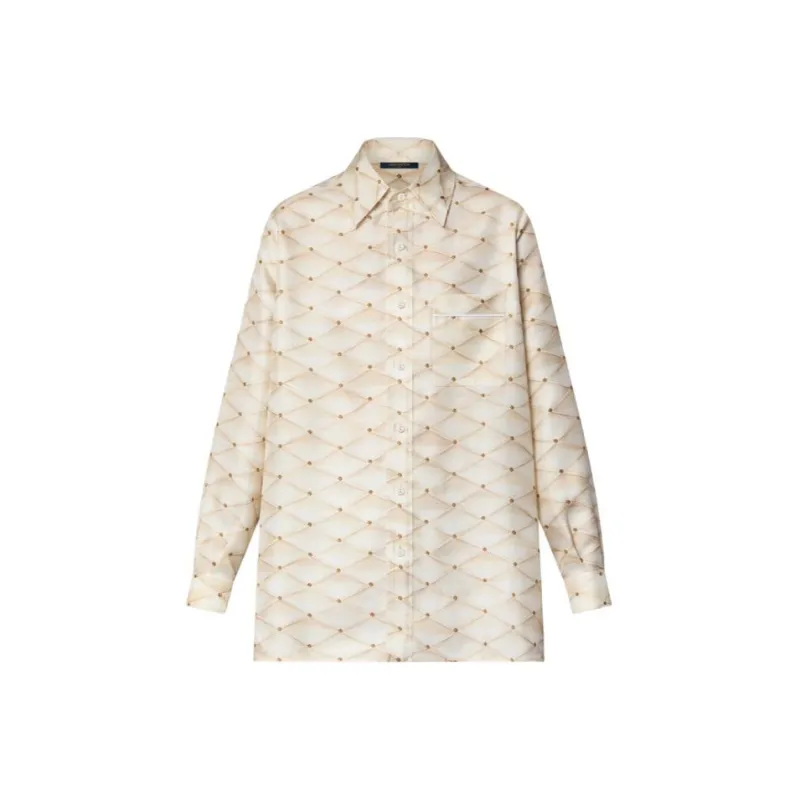 LOUIS VUITTON 3D Malletage Print Pajama Shirt-0