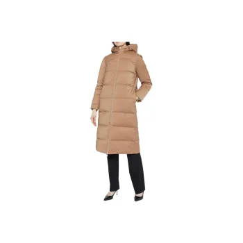 THEORY FW22 Down Jacket Women's Beige Yellow