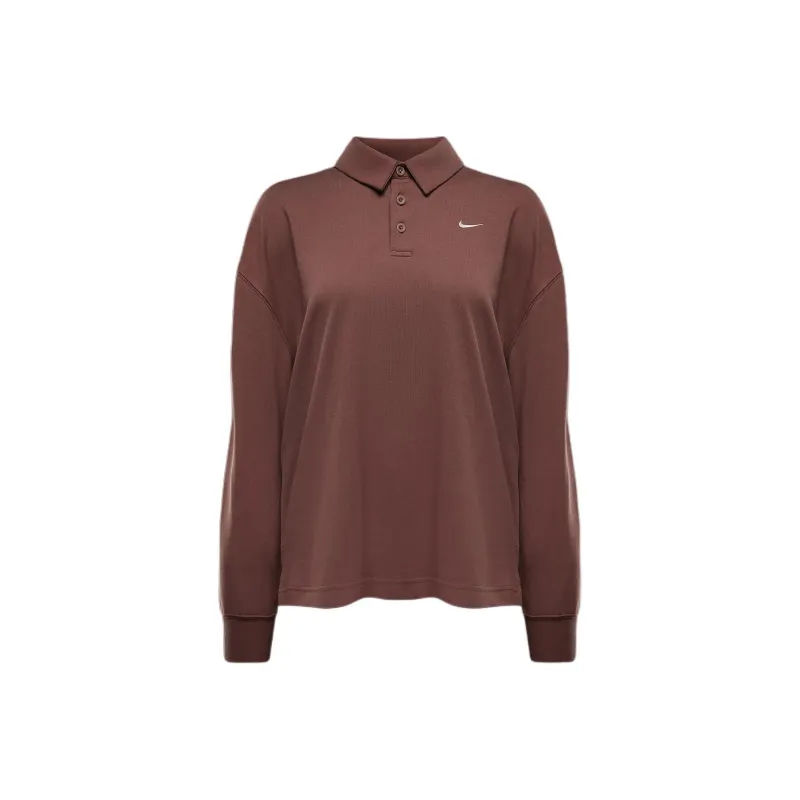 Nike Sportswear Essential Women's Oversized Long Sleeve Polo-0
