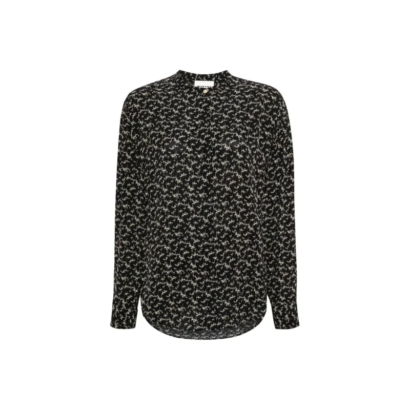 ISABEL MARANT ETOILE Catchell Batwing sleeved Shirt-0